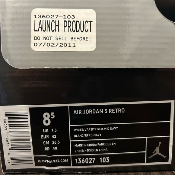 Air Jordan 5 - Picture 4 of 4